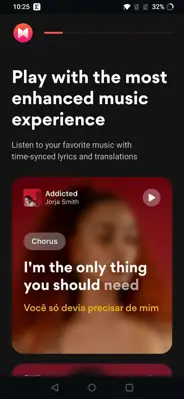 Musixmatch android App screenshot 1